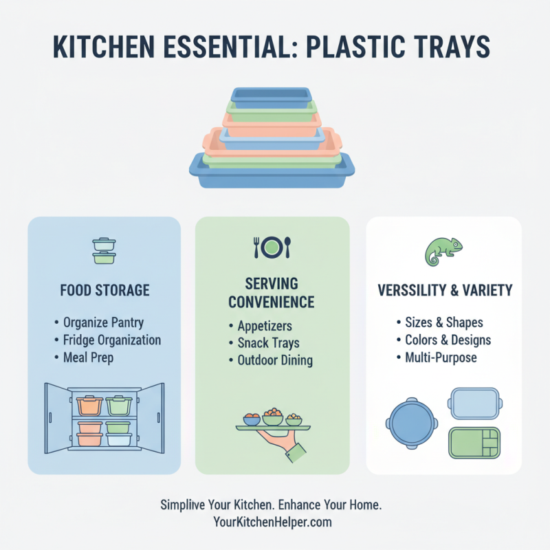 10 Best Plastic Trays for Every Home and Kitchen Needs?