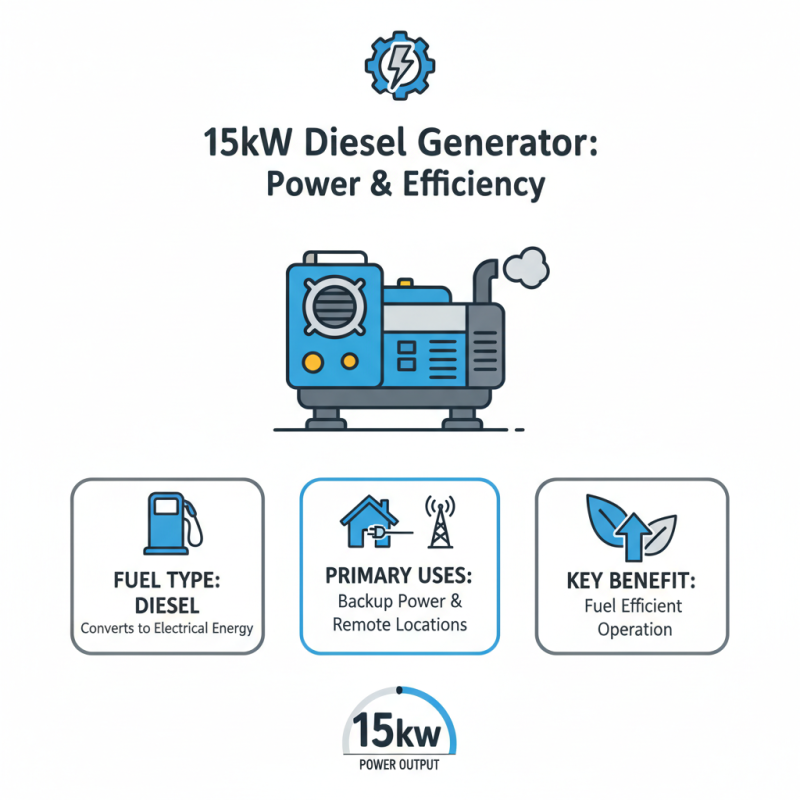 What is a 15kw diesel generator and how does it work?