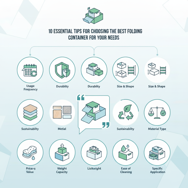 10 Essential Tips for Choosing the Best Folding Container for Your Needs?