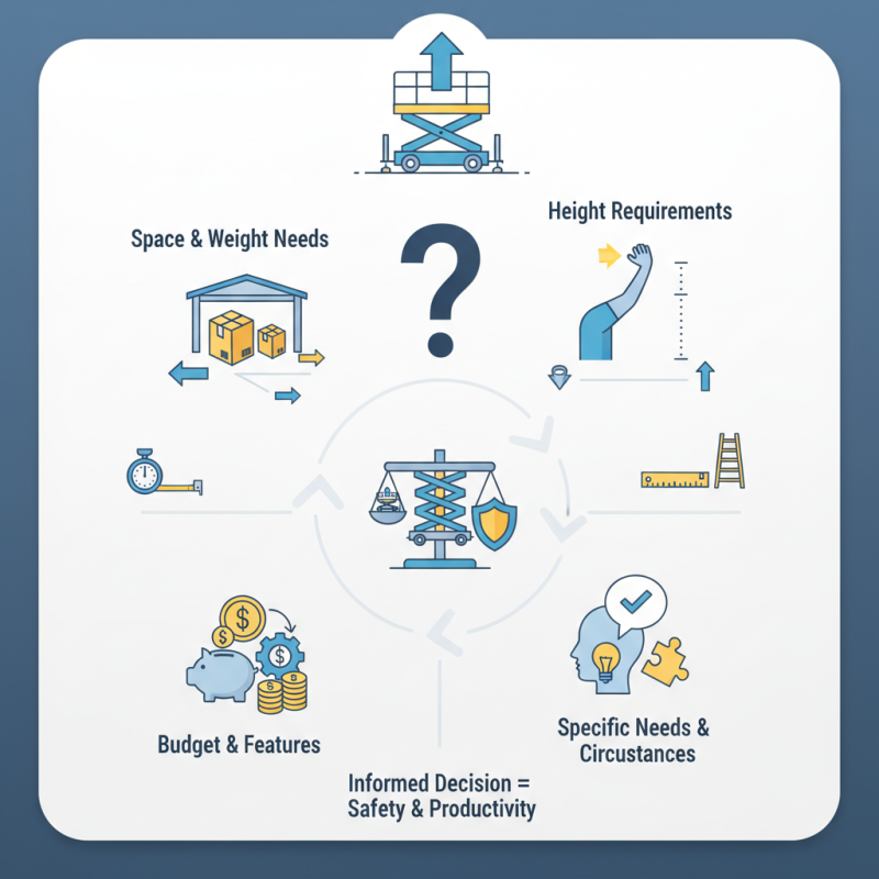 How to Choose the Right Movable Hydraulic Lift for Your Needs?