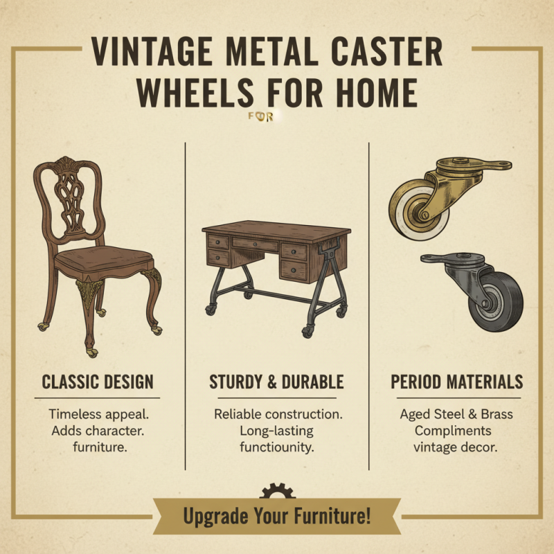 Top 10 Vintage Metal Caster Wheels for Your Home and Office?