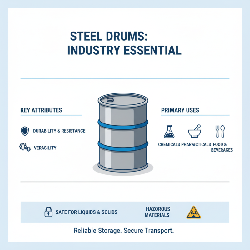Top Steel Drums Benefits Uses and Maintenance Tips?