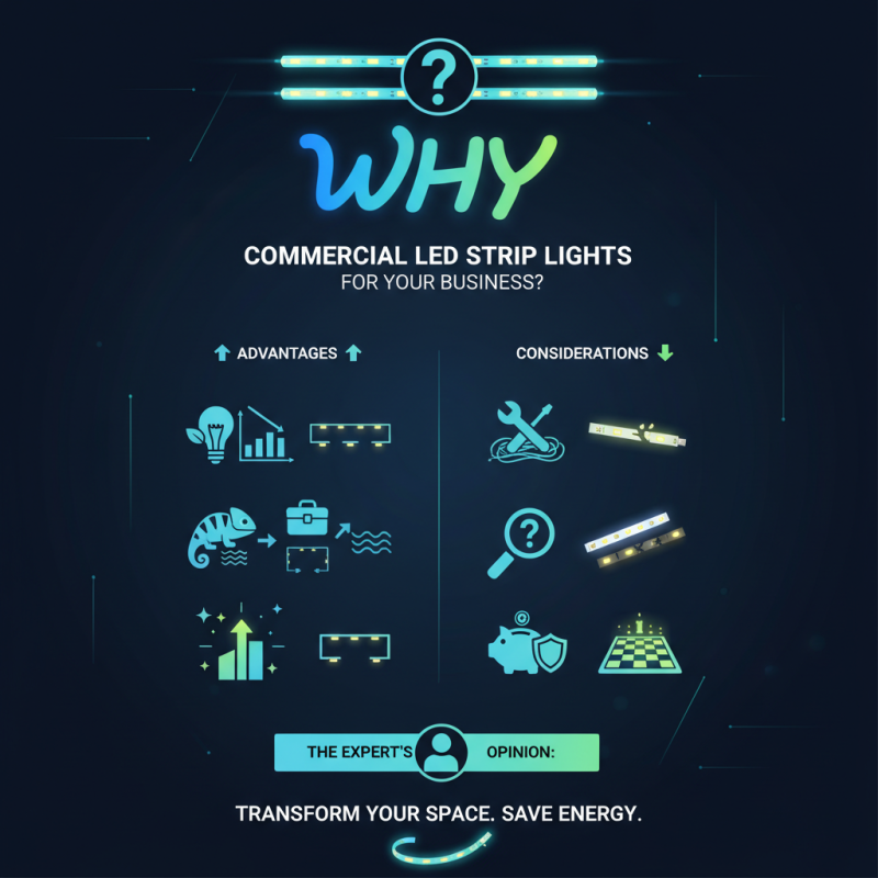 Why Choose Commercial Led Strip Lights for Your Business?
