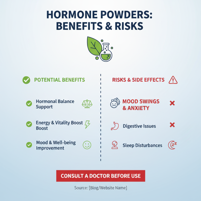 How to Use Hormone Powder for Health and Wellness Benefits?