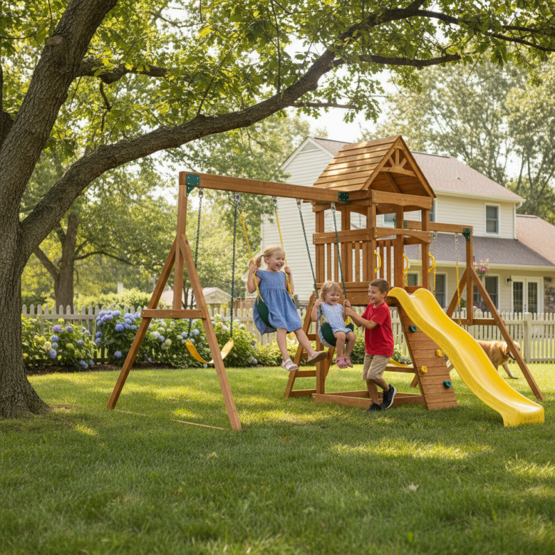 Why You Should Invest in a Swing Set for Your Backyard Fun?