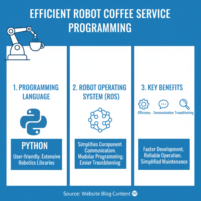 How to Make a Robot Serve Coffee Efficiently?