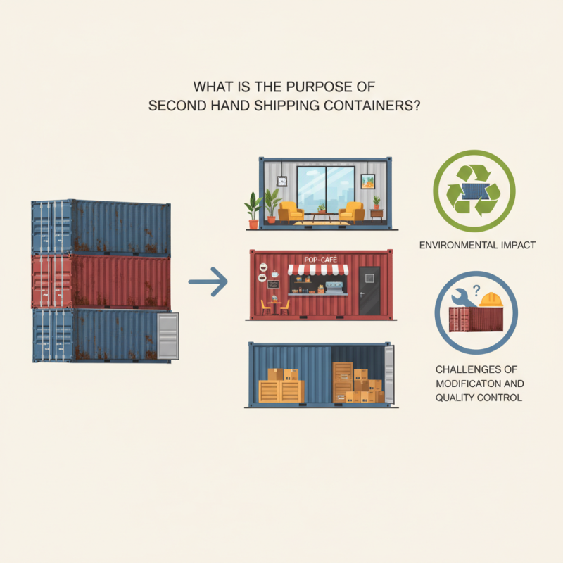 What is the Purpose of Second Hand Shipping Containers?