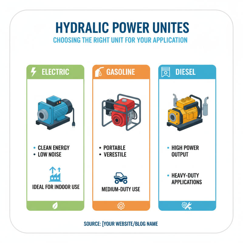 How to Choose the Right Hydraulic Power Unit for Your Needs?
