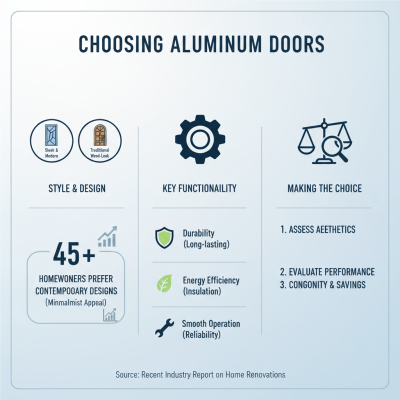 How to Choose the Best Aluminum Doors for Your Home?