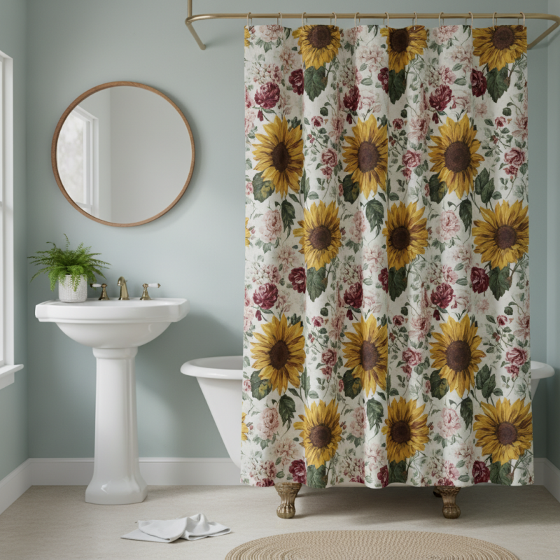 Top Floral Shower Curtain Trends for Your Bathroom Decor Ideas?