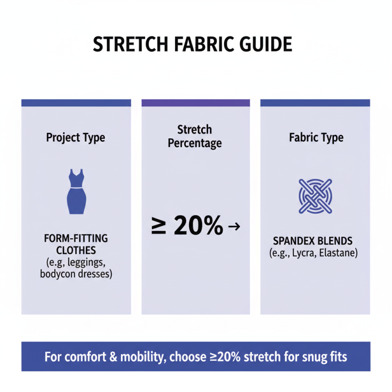 How to Choose the Right Stretch Fabric for Your Sewing Projects?