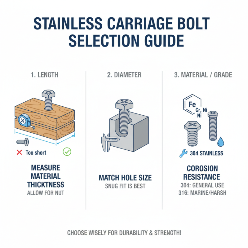 How to Choose the Right Stainless Carriage Bolt for Your Project?