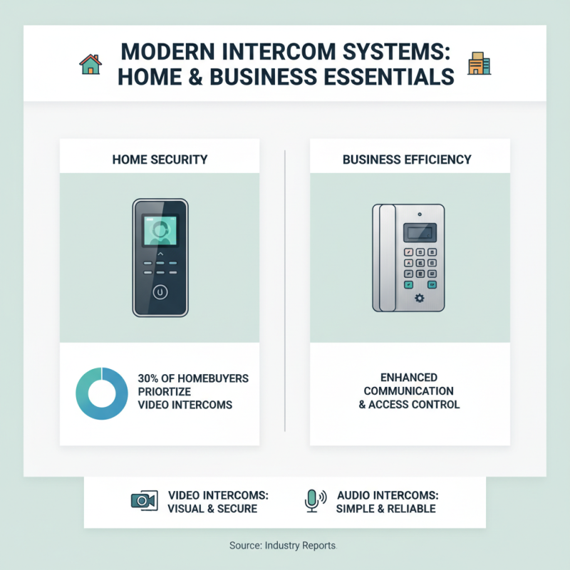 Top 10 Intercom Systems for Home and Business Use?