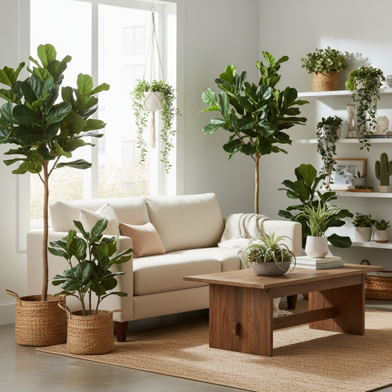 10 Best Artificial Plant Decor Ideas for a Lush Home Environment?
