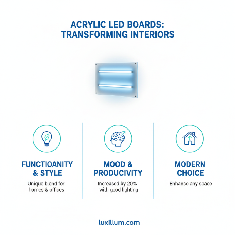 Top 10 Best Acrylic Led Board Designs for Modern Interiors?