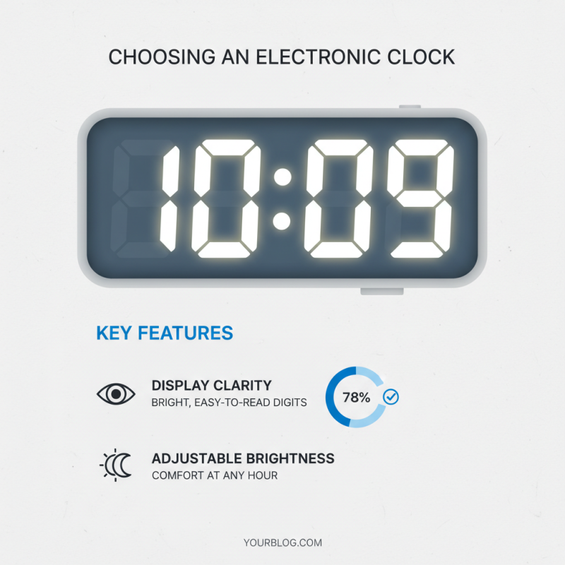 2026 How to Choose the Best Electronic Clock for Your Needs?