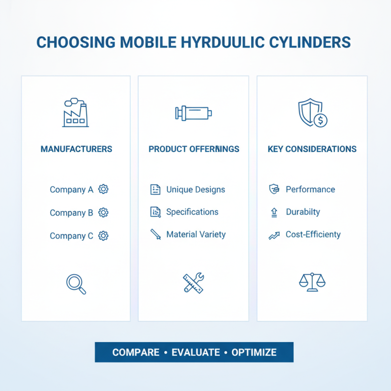 How to Choose Mobile Hydraulic Cylinders for Your Project?