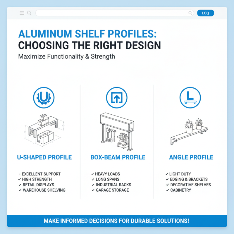 2026 How to Select the Right Aluminum Shelf Section Profile for Your Project?