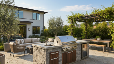 Top Built In Grill Designs for Outdoor Living Spaces?