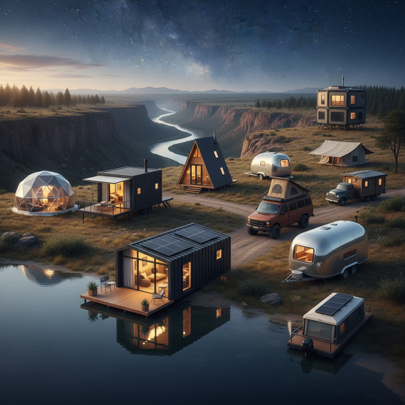 Top 10 Portable Homes for Modern Living and Adventure?