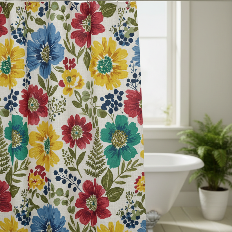 Top Floral Shower Curtain Trends for Your Bathroom Decor Ideas?