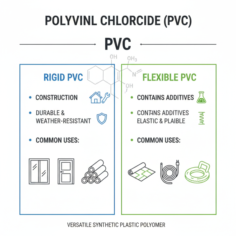 What is polyvinyl chloride used for in everyday life?