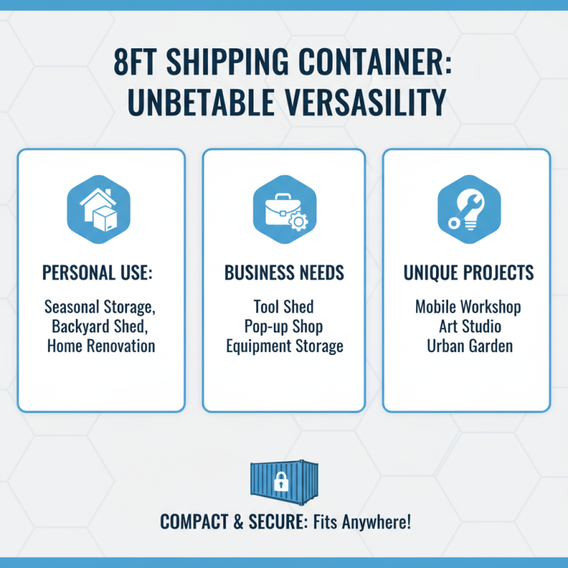 Top 5 Benefits of Using an 8ft Shipping Container for Your Storage Needs?