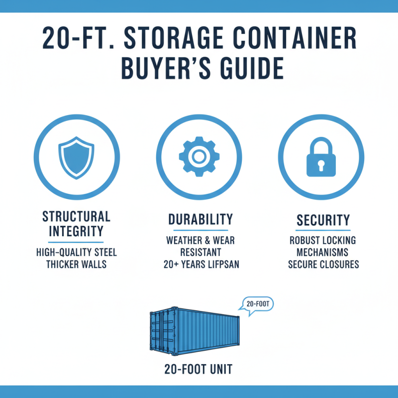 2026 Best 20 Foot Storage Container Options for Your Needs?