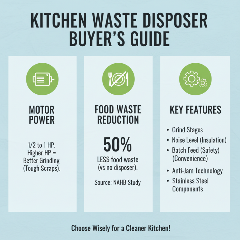 How to Choose the Right Kitchen Waste Disposer for Your Home?