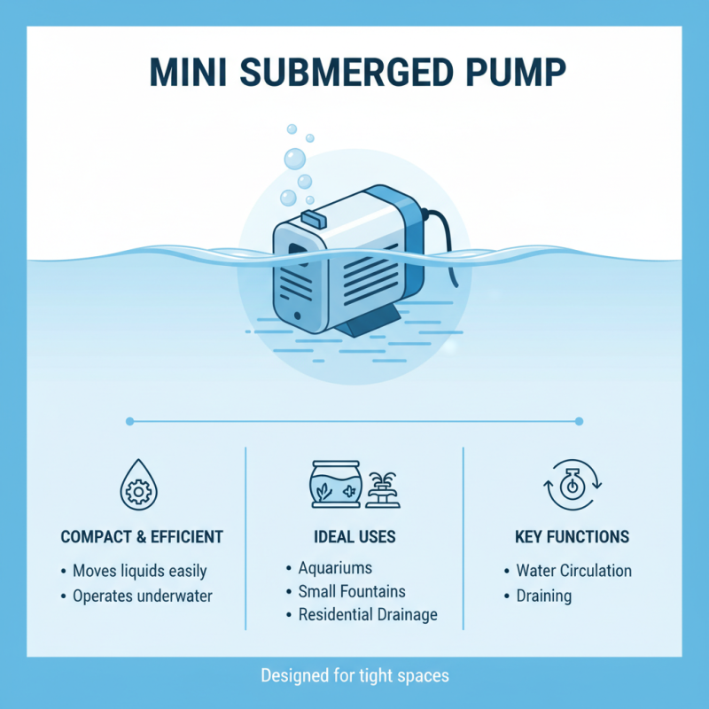 What is a Mini Submerged Pump and How Does It Work?