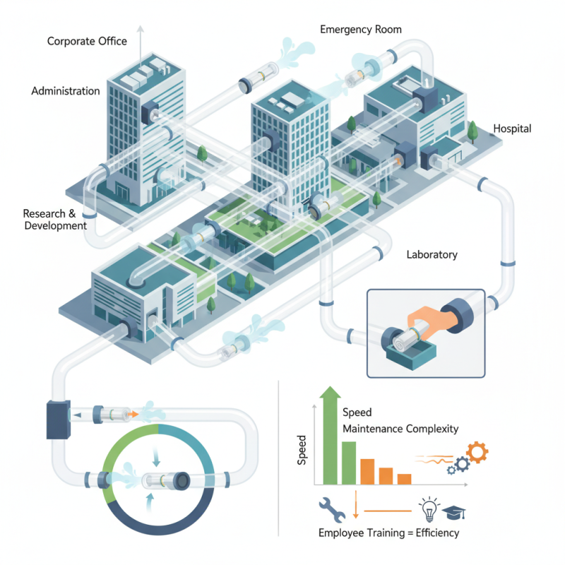 What are mail tubes and how do they work?
