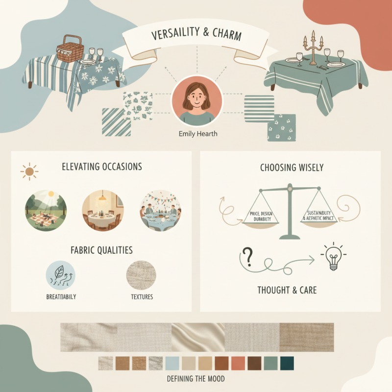 2026 Best Cotton Tablecloths for Every Occasion Choosing the Right One?