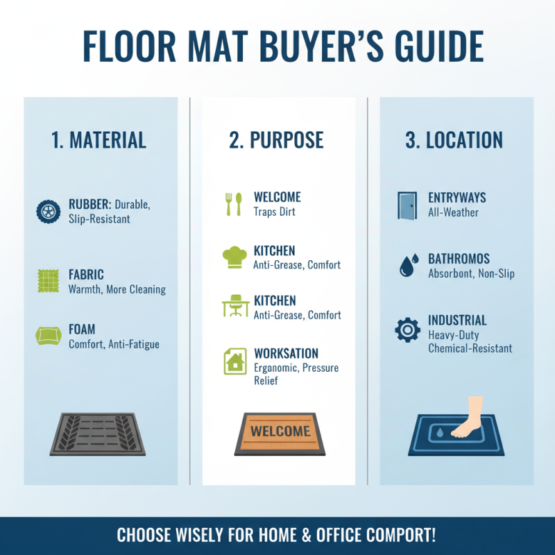 Why Choose a Floor Mat for Your Home or Office?