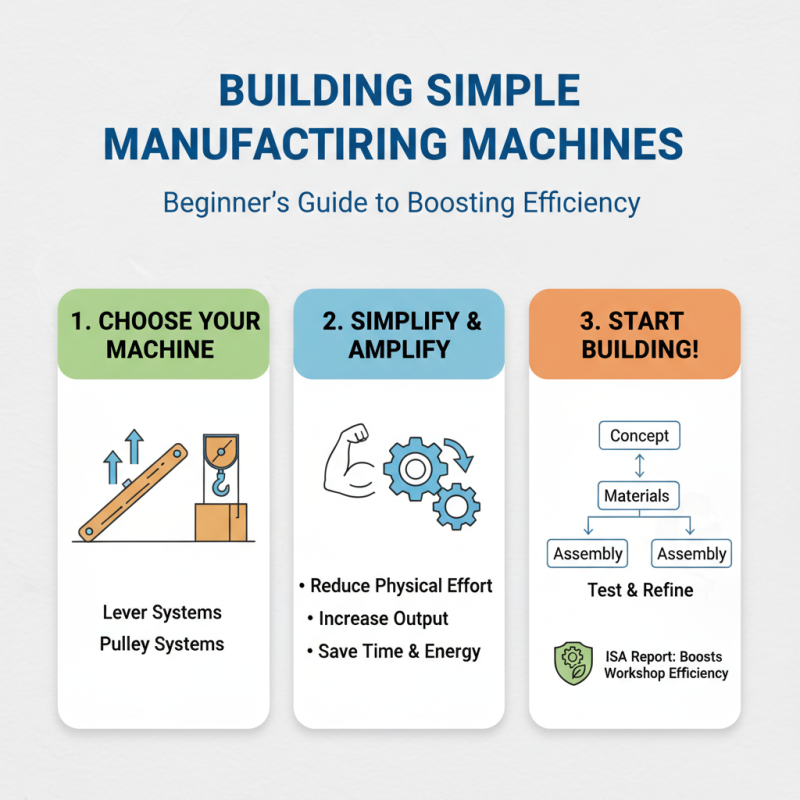 How to Build Simple Manufacturing Machines for Beginners?