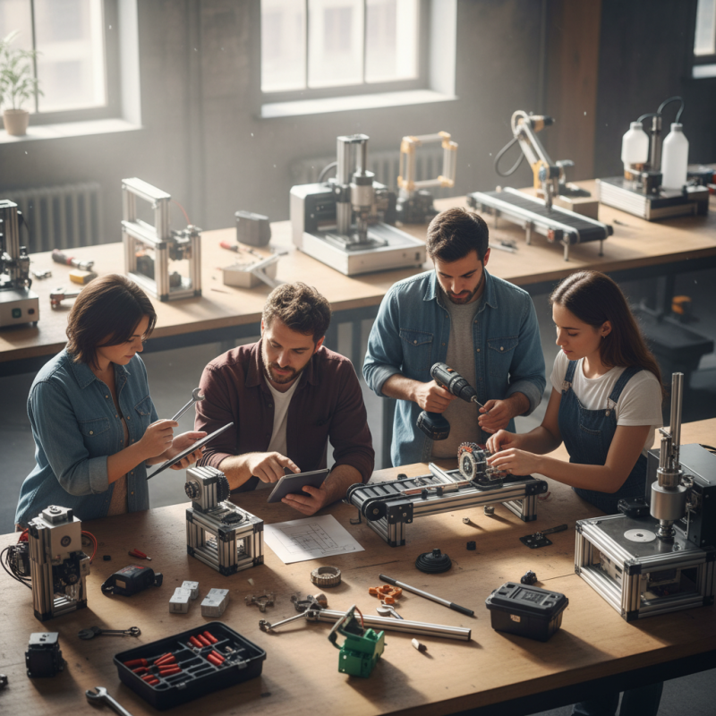 How to Build Simple Manufacturing Machines for Beginners?