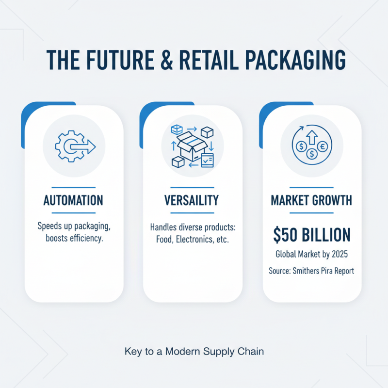 What is a retail packaging machine and how does it work?