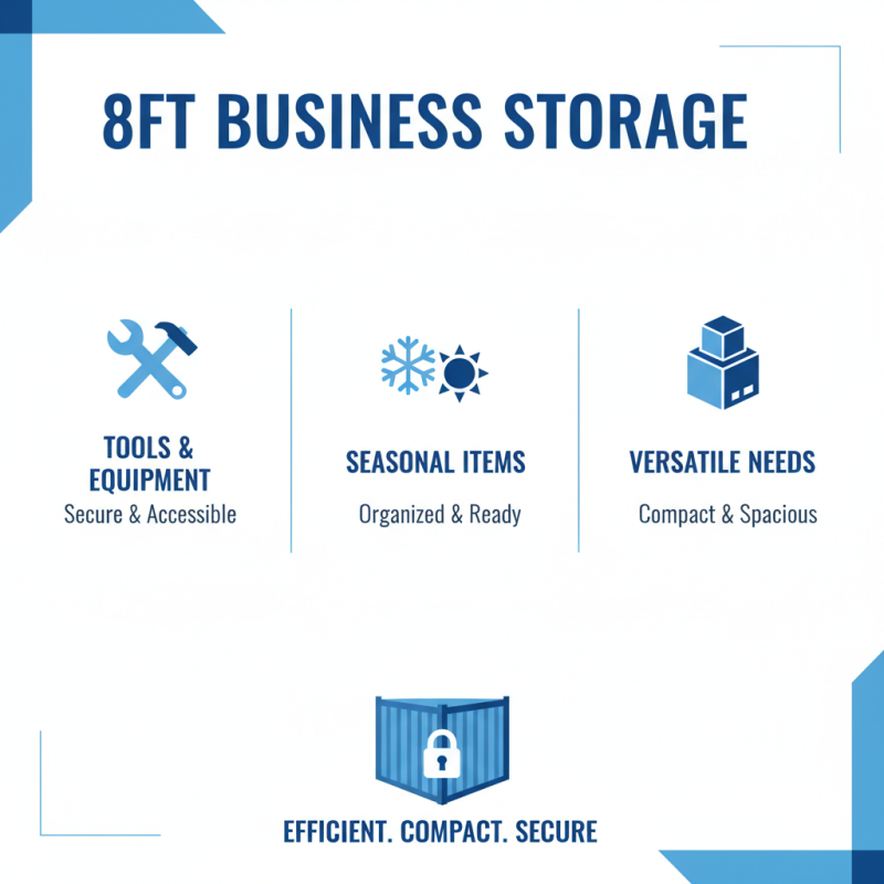 Best Uses for an 8ft Container in Your Business?