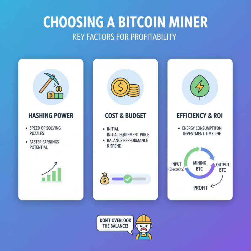 How to Choose the Best Bitcoin Miner for Your Needs?