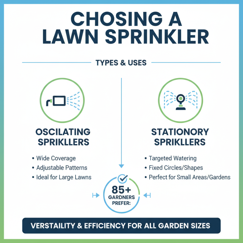 What is the Best Type of Lawn Sprinklers for Your Garden?