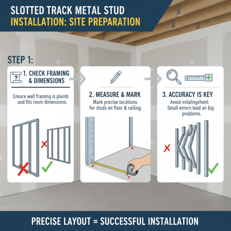 What is Slotted Track Metal Studs and How Are They Used?