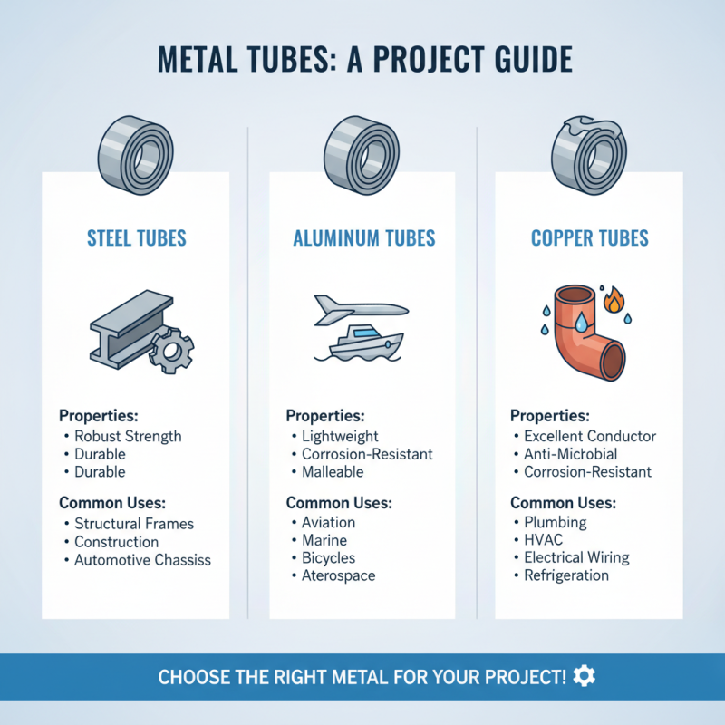 How to Choose the Right Metal Tubes for Your Project?
