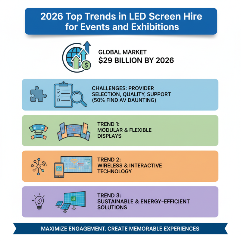 2026 Top Trends in LED Screen Hire for Events and Exhibitions?