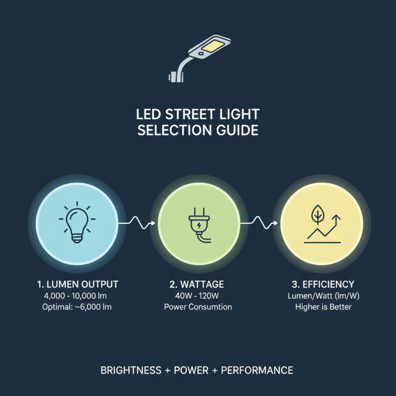 How to Choose the Best LED Street Light for Your Needs?