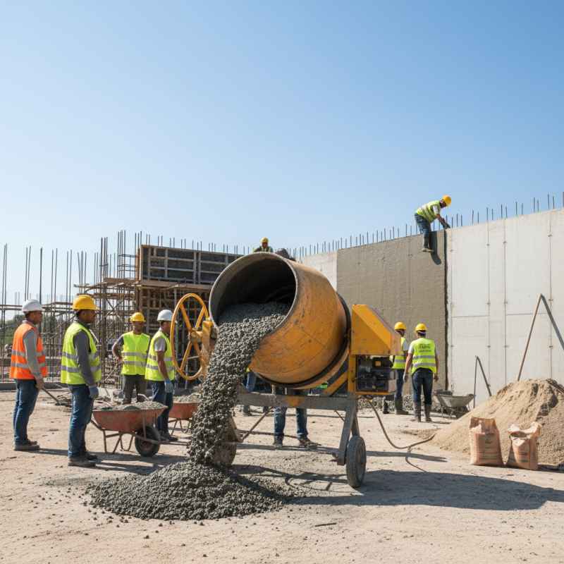 Why You Should Consider a Concrete Mixer for Your Construction Projects?