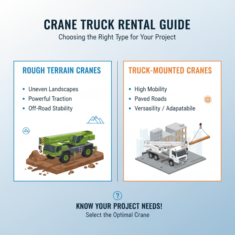 How to Choose the Right Crane Truck Rental for Your Project?