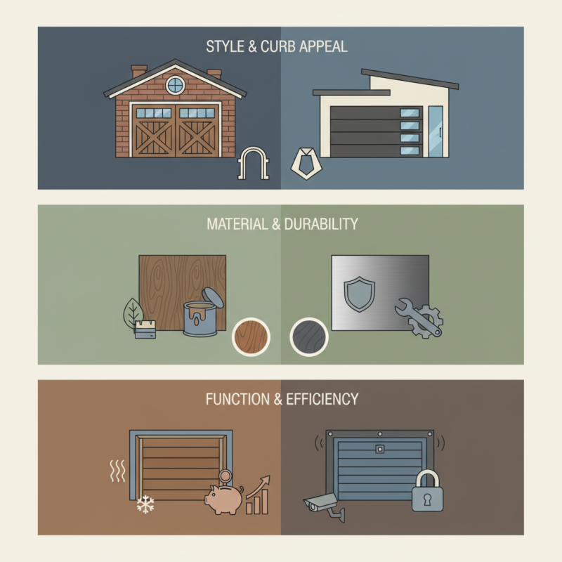 How to Choose the Right Deer Park Garage Door for Your Home?