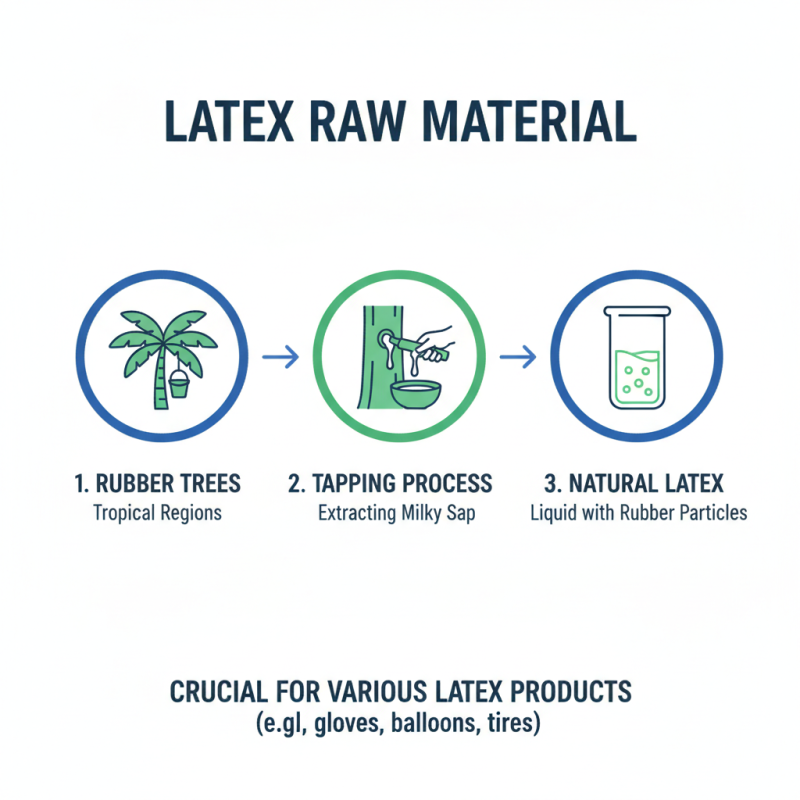 What is Latex Raw Material and How is it Used in Various Industries?