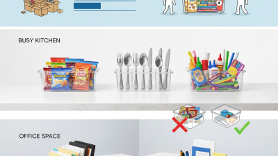 How to Organize with Clear Plastic Boxes for Maximum Efficiency