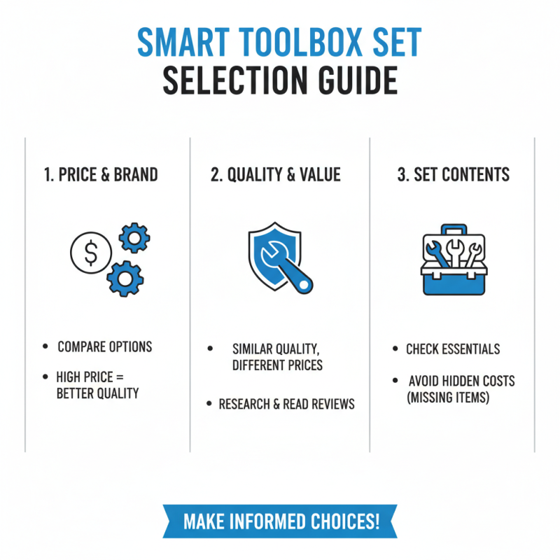 How to Choose the Best Tool Box Set for Your Needs?