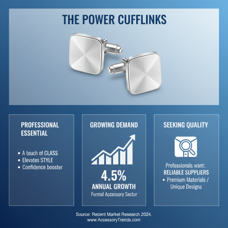 Top 10 Cufflinks Business Supply Options for Professional Style?